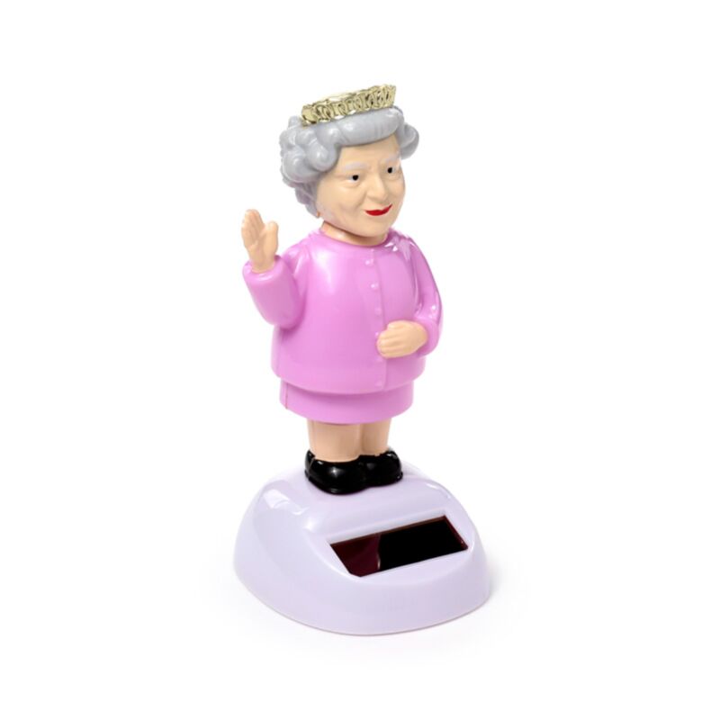 Königin Elizabeth Solarzellen-Solarkumpelfigur