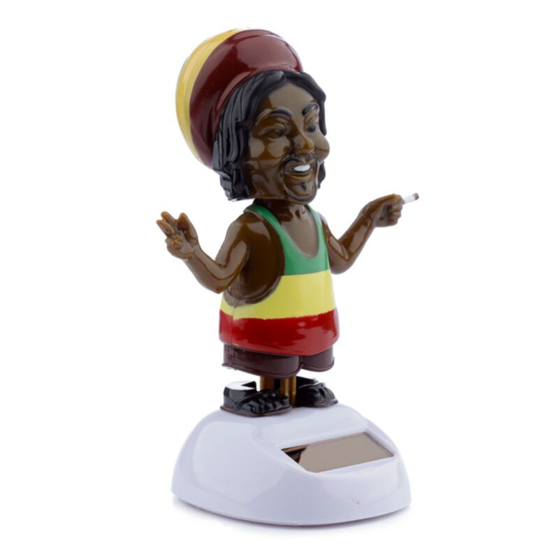 Rasta-Solarzellen-Solarkumpelfigur