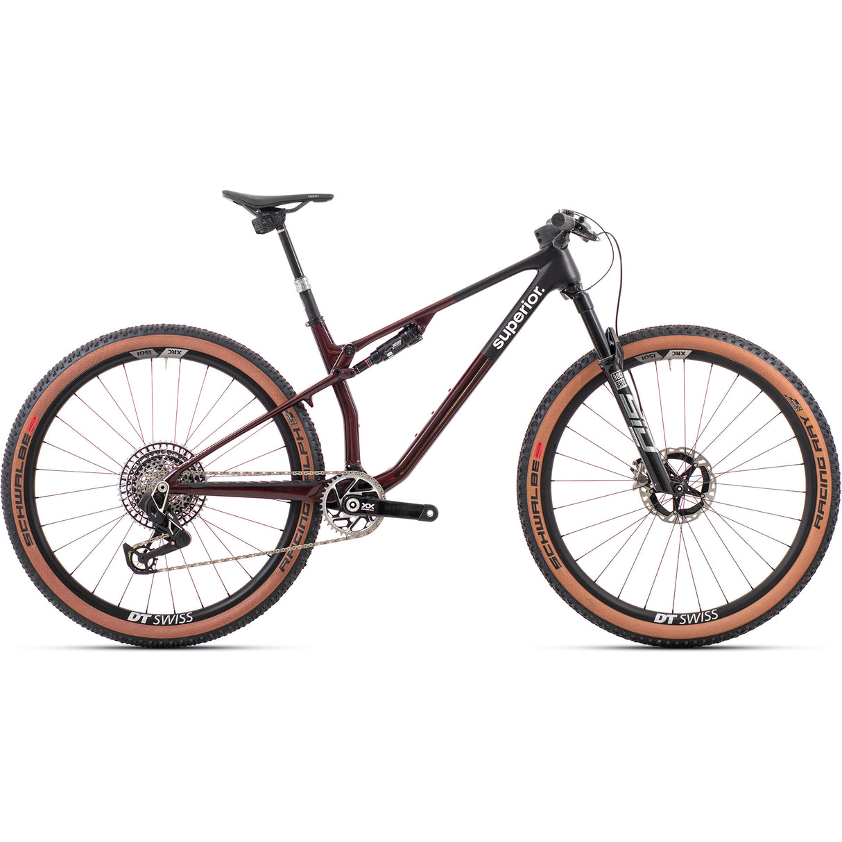 Superior MTB Fully XF 9,9 Team 29x21,0 (XL) GLS Red CRB. schwarz