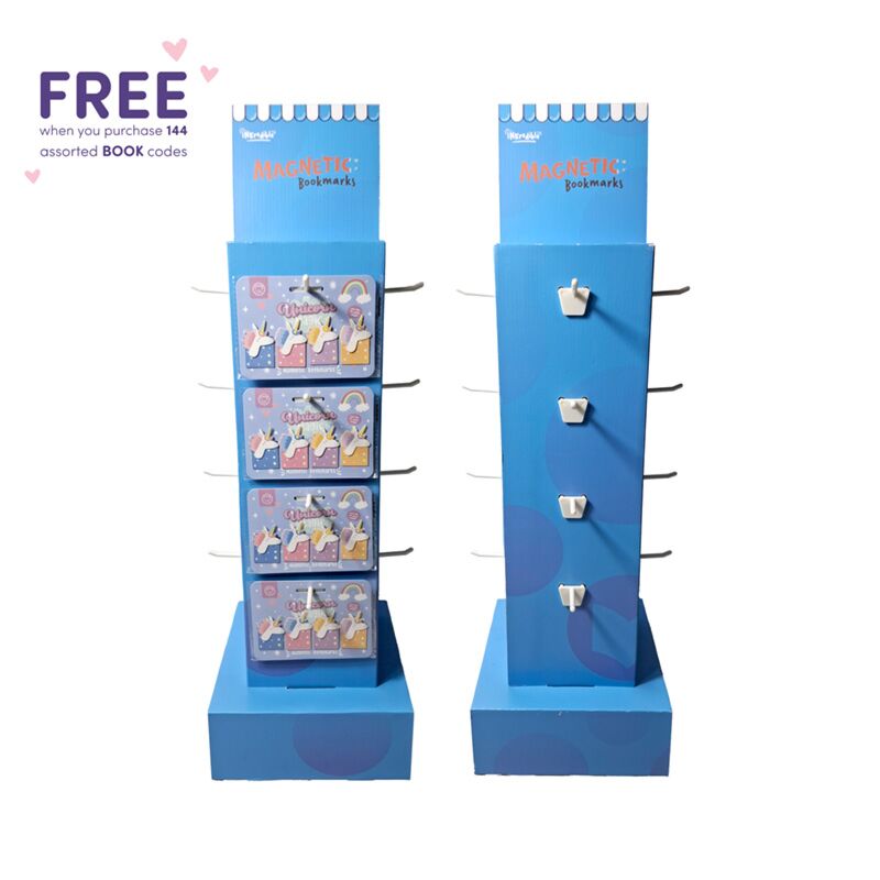 Imp 16 Haken FSDU Karusselldisplay für magnetische Lesezeichen