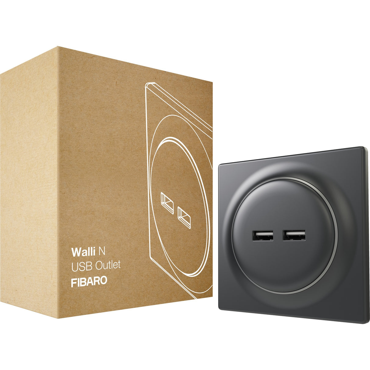 Fibaro Walli n USB -Steckdose