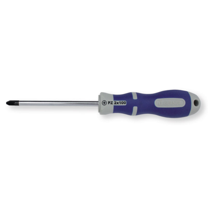 Berner Schraubendreher -Topline PZ2 215 mm Kling 100mm