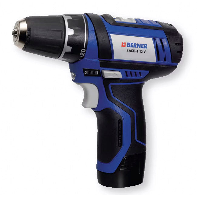 Berner Schraubbohrer 12V 2.0ah im Koffer