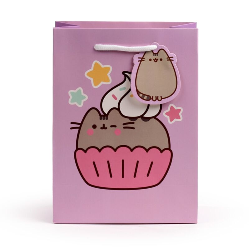 Pusheen die Katze Cupcake – Geschenktüte mittelgroß