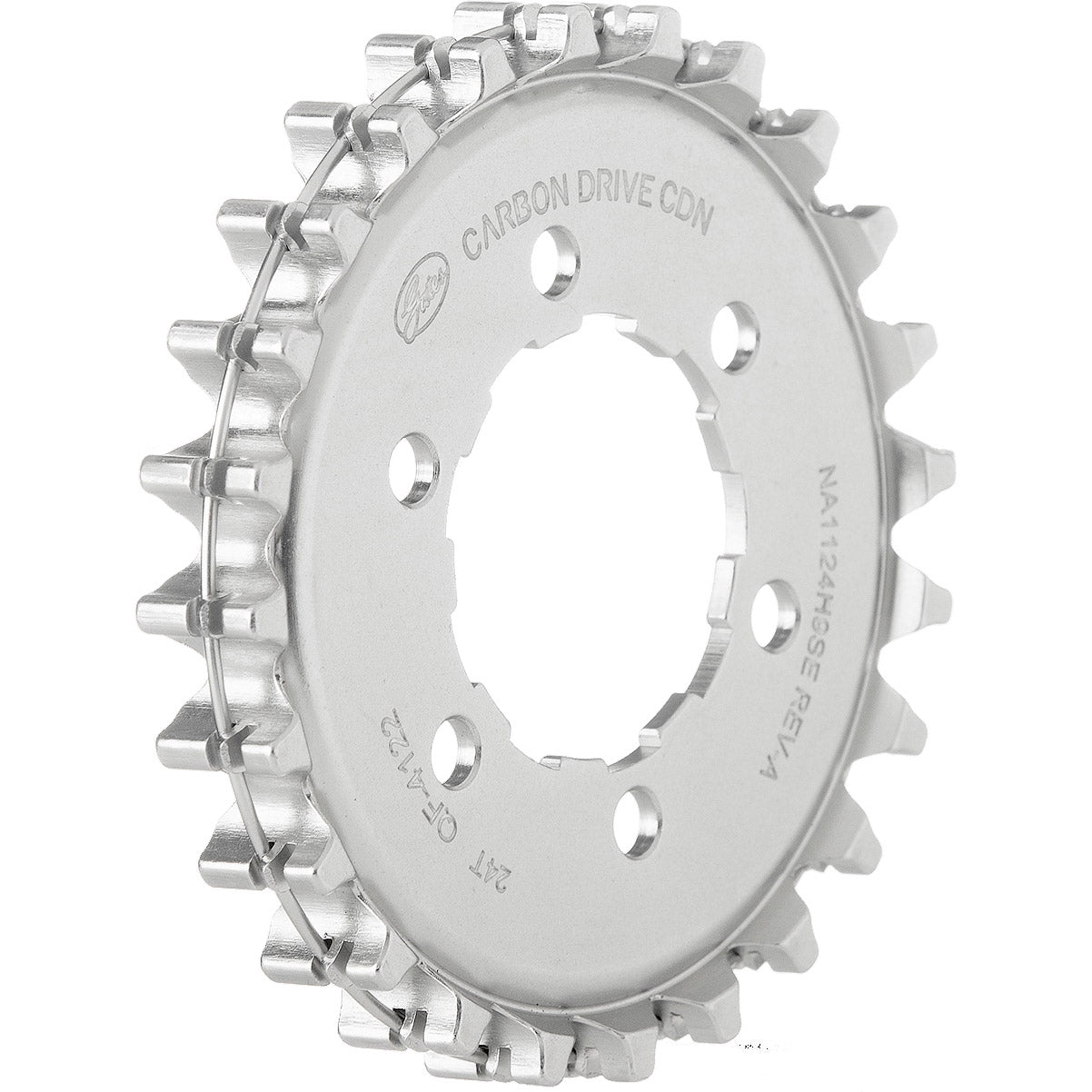 Gates Kettenrad CDN 24t 6b 9-Spline-Nabendrahtflansch