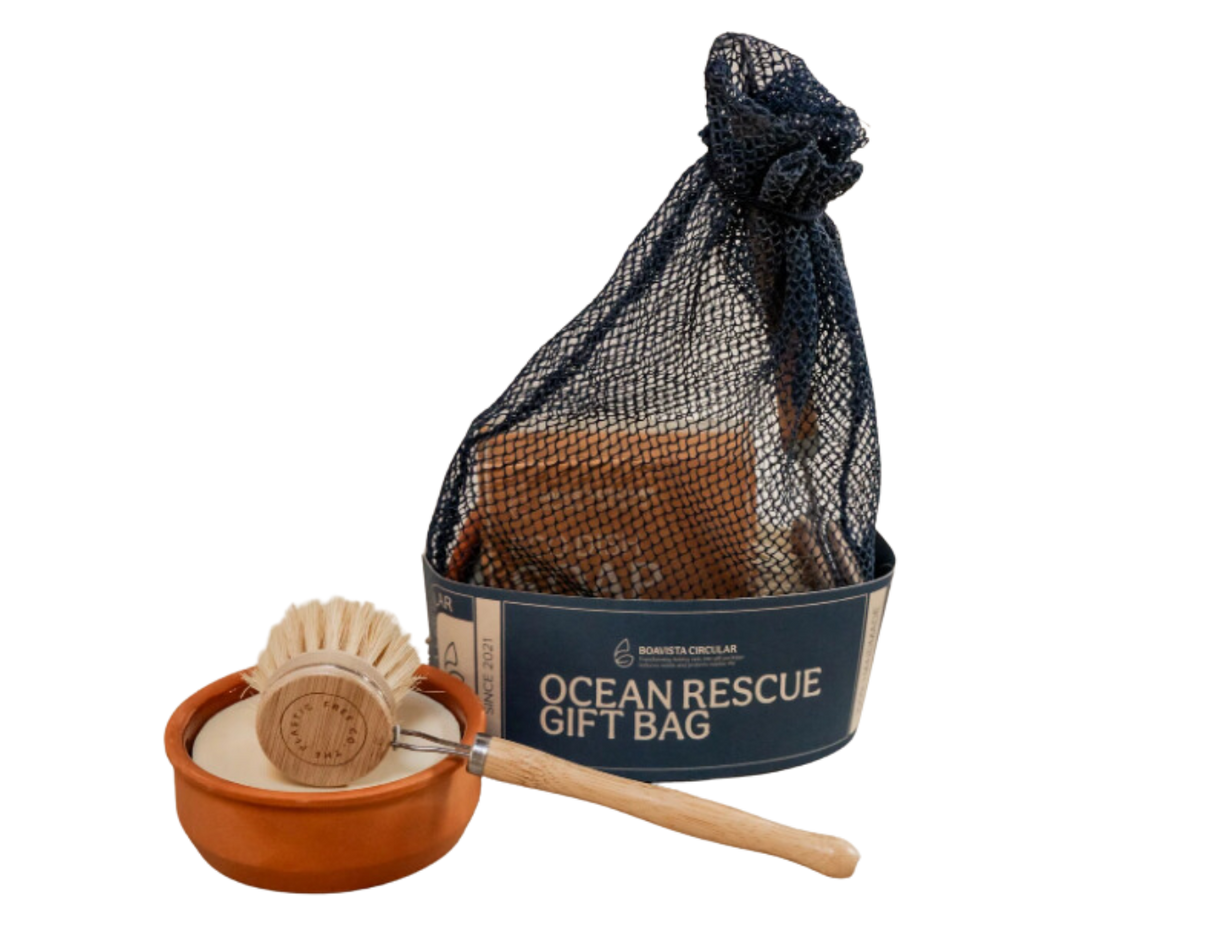 Boavista kreisförmiges Geschenkset Zero Waste Cleaning – mittel