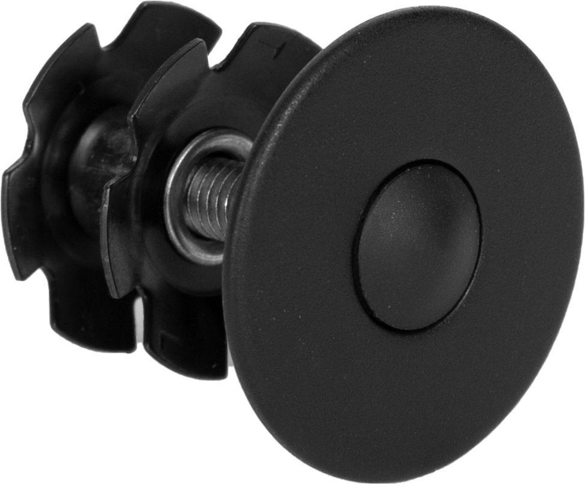 Ergotec Steuersatz-Steckerkappe Flat Ahead 1 1 8 Schwarz Sand