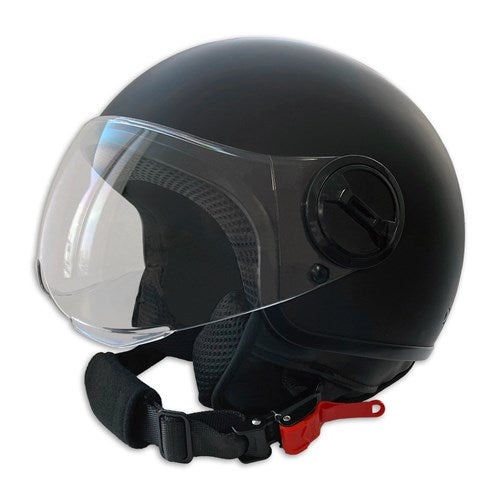 Pro-tect Protect Urban Helm L für Scooter- und Fahrrad-ECE-Qualitätsmarke Schwarz