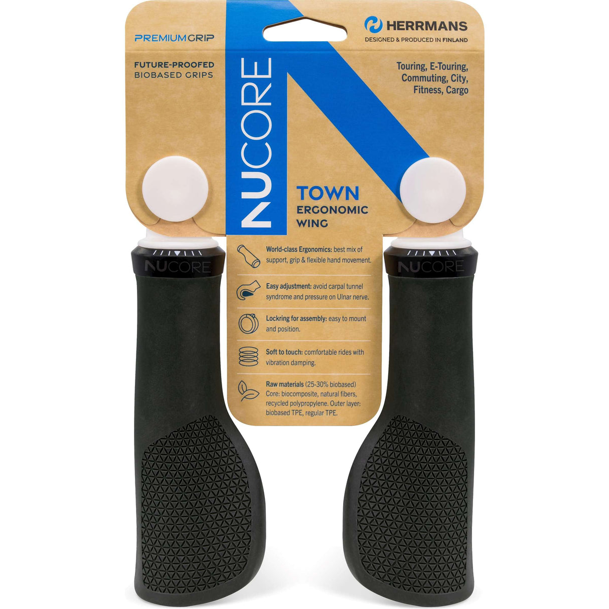 Sturmeyarcher Herrmans Handle Set Nucore Town Peak 130 130 mm schwarz