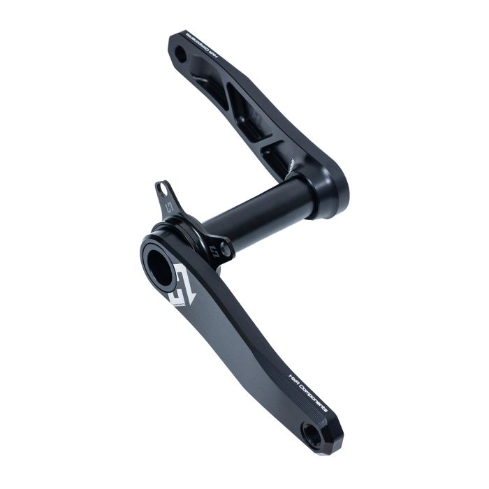 Hxr Components Hxr Easy Shift Kurbelgarnitur dh – 165 mm – schwarz