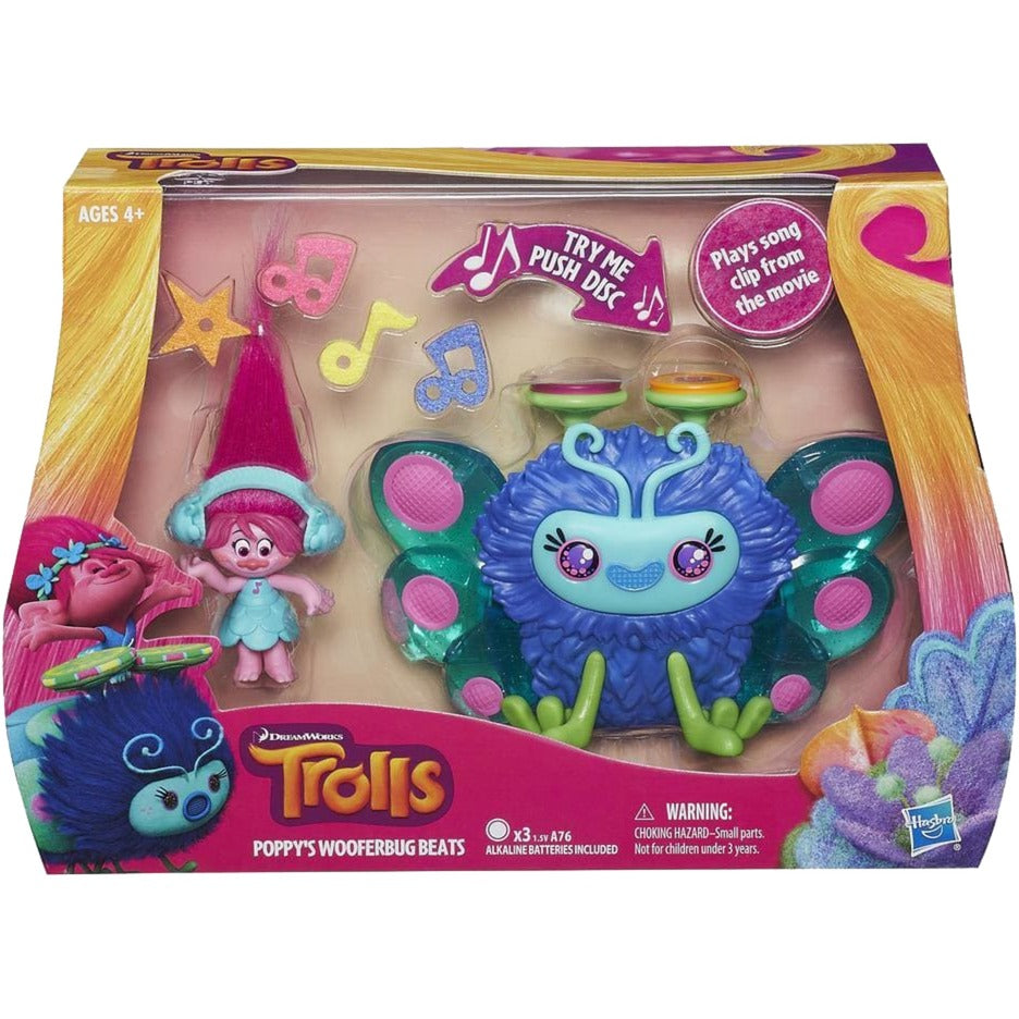 Hasbro Dreamworks Trolls Poppy's Wooferbug schlägt Beats