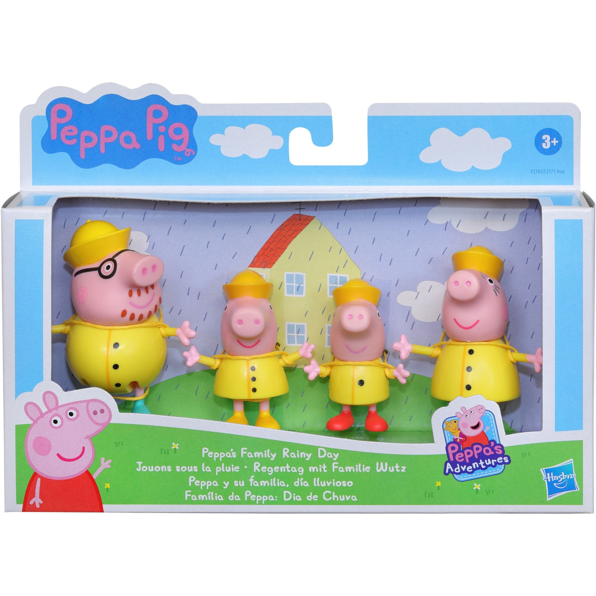 Hasbro Peppas Familie regnerischer Tag