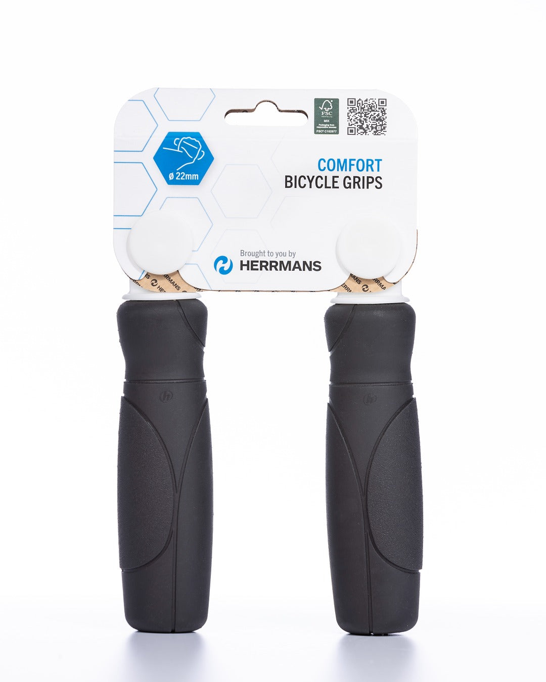 Herrmans Fahrradkomponenten Oy Herrmans Griffgriffschnitt 93b 120 mm. Typ 45 schwarz