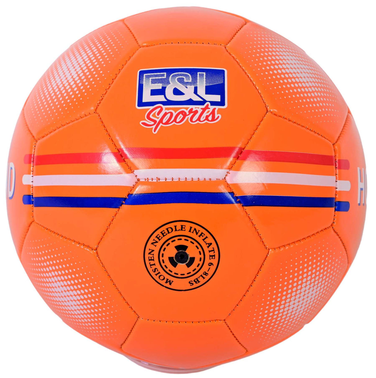 E L Sportkunst Leder Holland Fußball - Orange