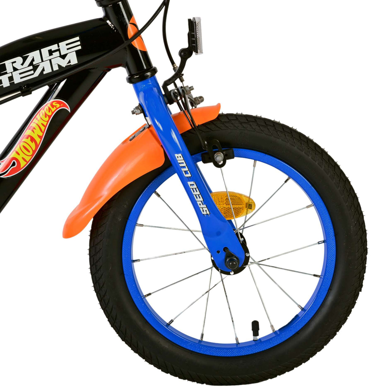 Heiße Räder Kinderfahrrad - Jungen - 14 Zoll - Schwarz - Zwei Handbremsen