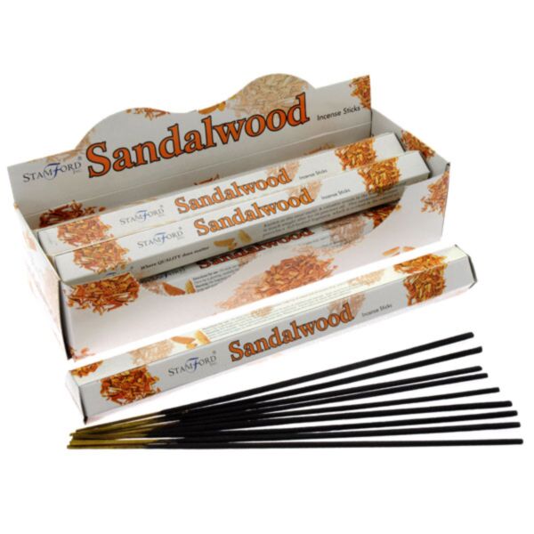 37107 Sandelholz – Stamford Premium Hex Räucherstäbchen