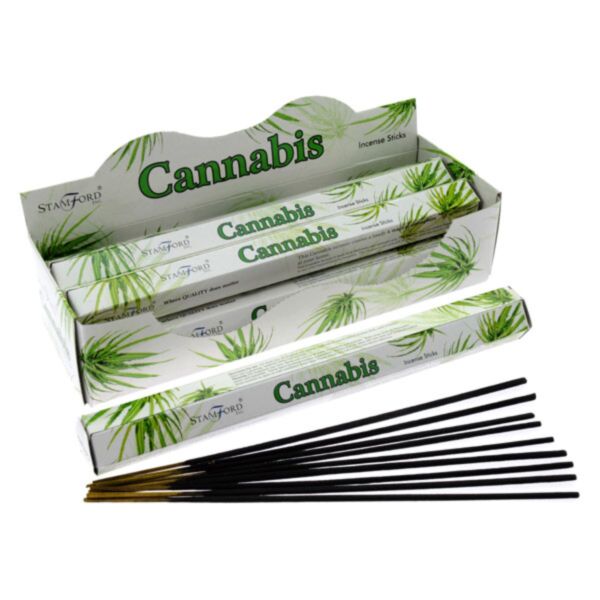 37110 Cannabis – Stamford Premium Hex Räucherstäbchen