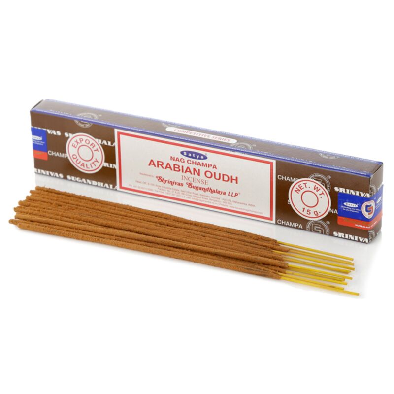 01343 Arabisches Oud – Satya Nag Champa Räucherstäbchen