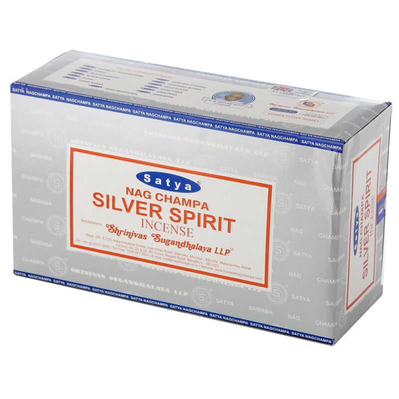 01363 Silbergeist – Satya Nag Champa Räucherstäbchen