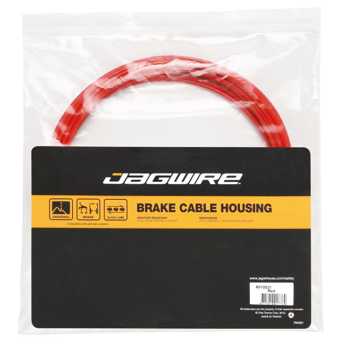 Jagwire Bremsgehäuse 5 mm CGX-SL Slick-Lube (10 m) – rot