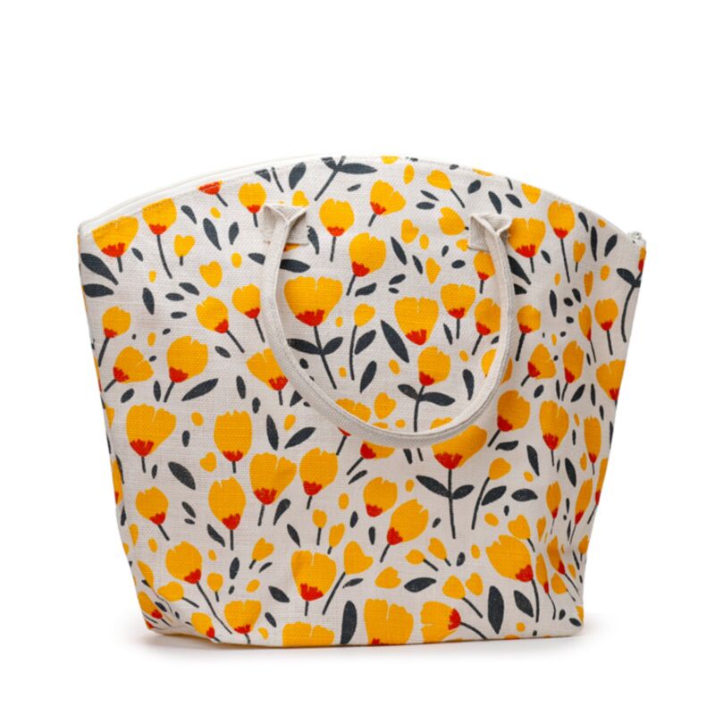 Buttercup-Strandtasche aus Jute
