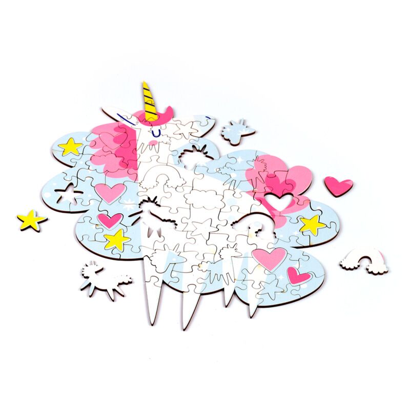 Einhorn-Magie, 90 Teile, recyceltes Kinderpuzzle