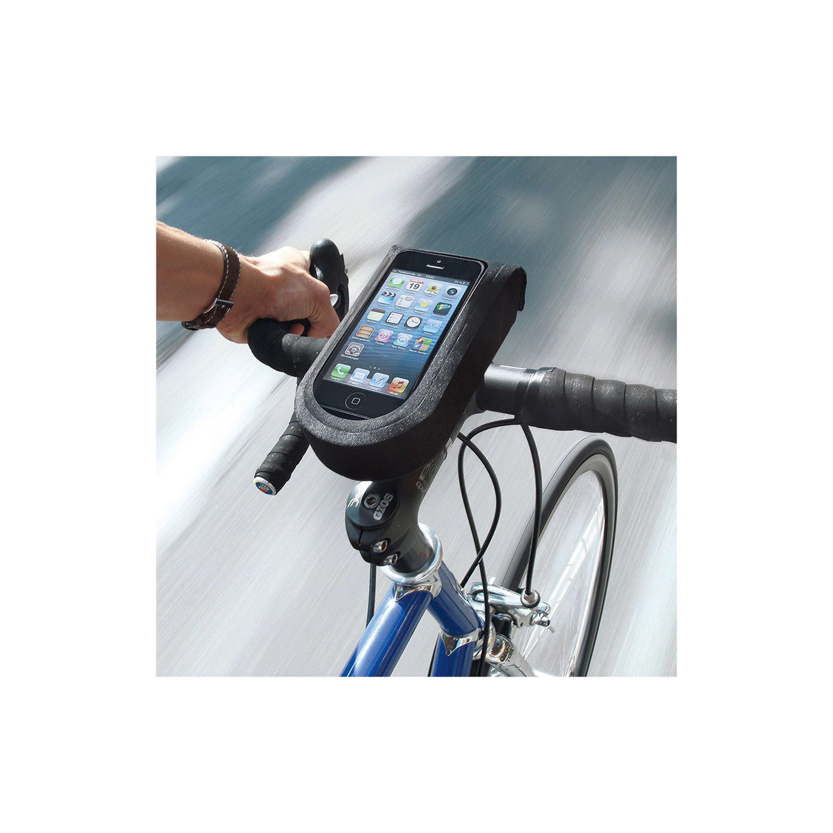 Klickfix Telefontasche Tour M schwarz