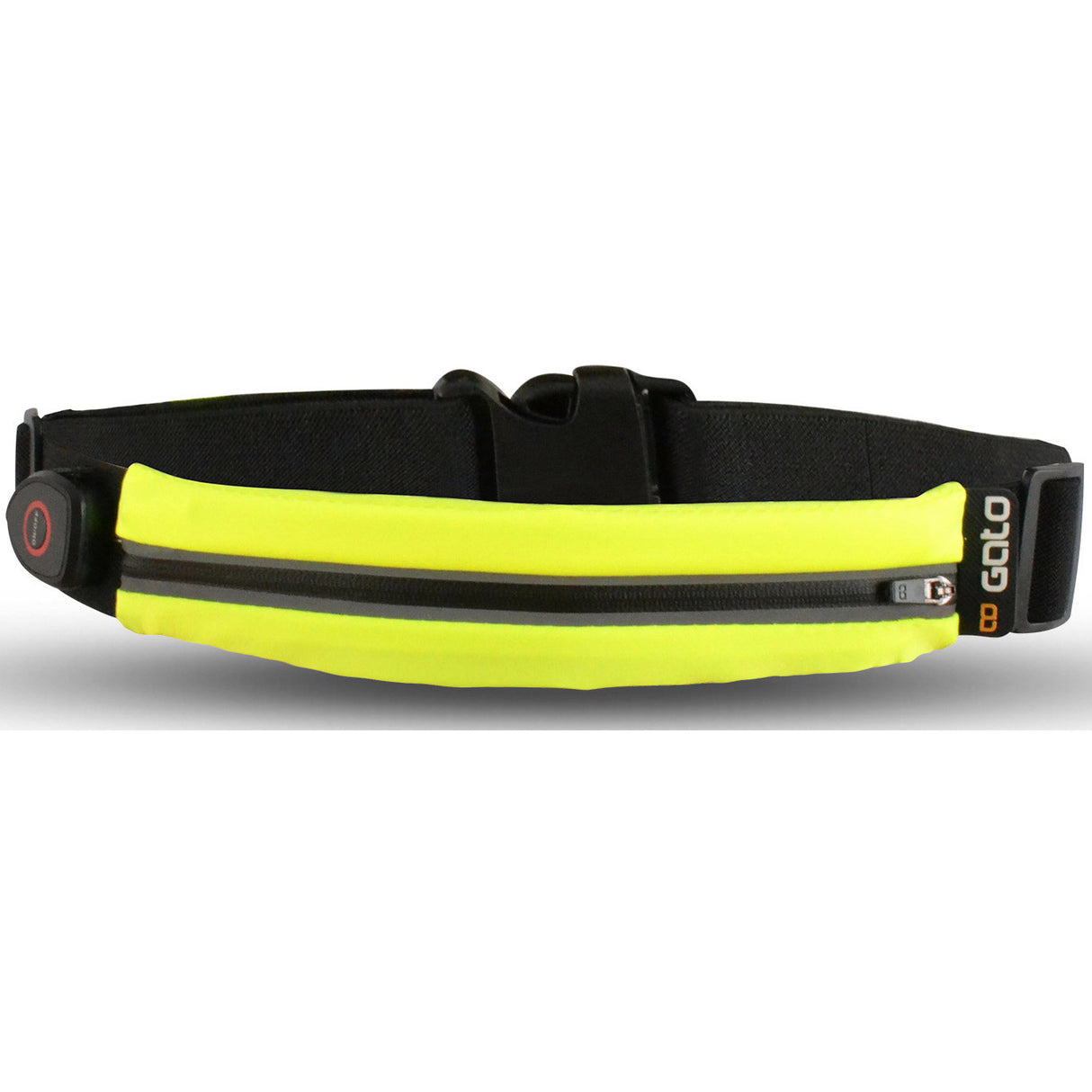 Gato Sport USB-LED-Gürtel, wasserdicht, neongelb, Einheitsgröße