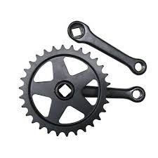 Kurbel Set 30T 125 mm schwarz