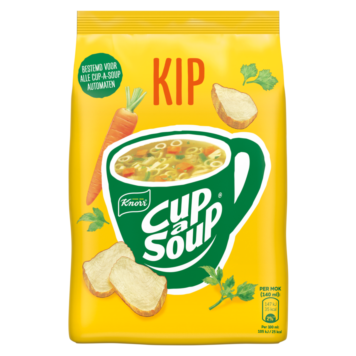Knorr Cup-a-Soup-Automatenbeutel Huhn (40 Portionen)