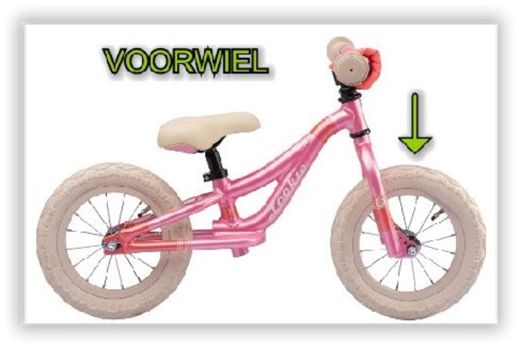 Batavus-Rad für 12 Laufräder ys8344 Lachs