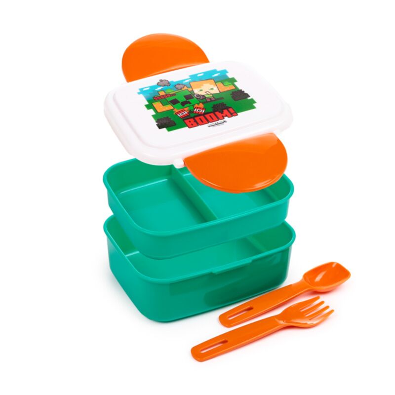 Union Minecraft SSS Boom Clip Bento Box Lunchbox Besteck