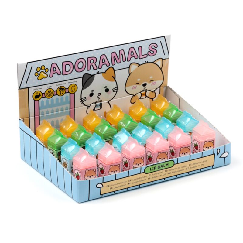 Adoramals Lippenbalsam in geformter Dose