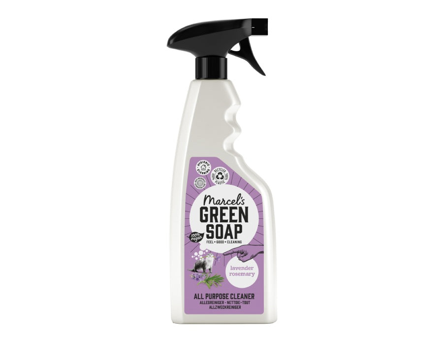 Marcels grüner Seifenallerainiger -Spray - Lavendel -Rosmarin