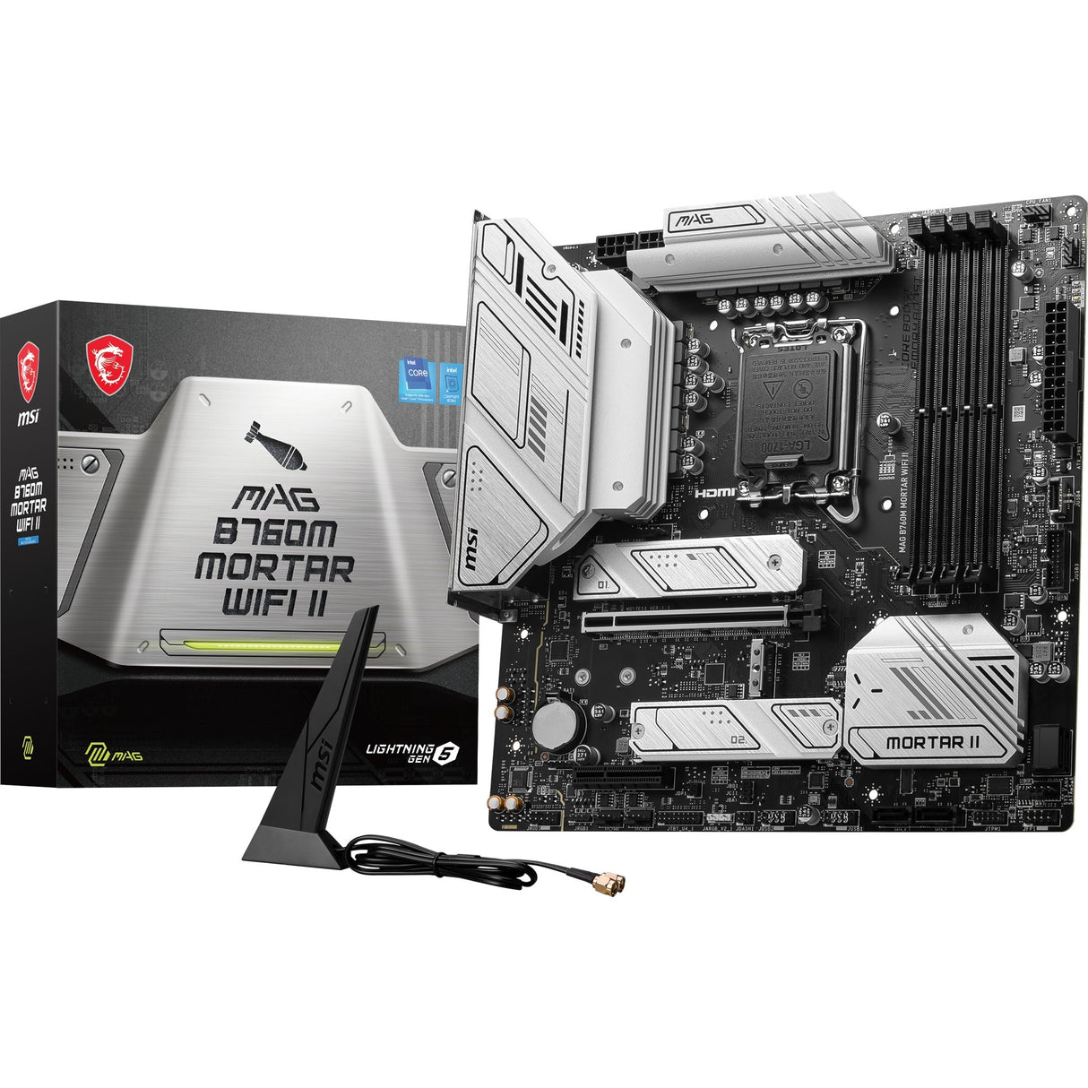 MSI Mag B760m Mörtel WiFi II