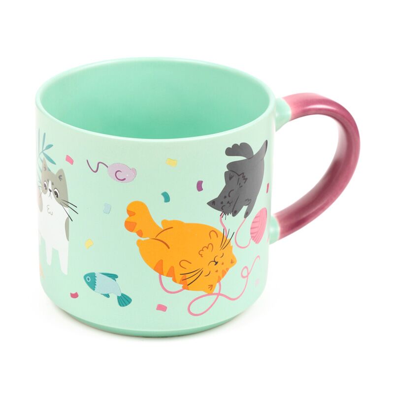 Beans Co Cat große Porzellantasse