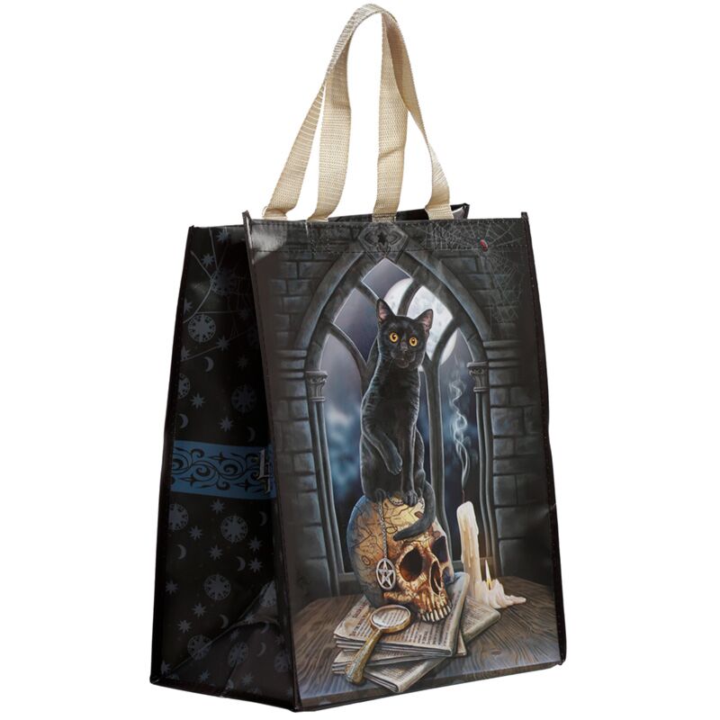 Lisa Parker Spirit of Salem Cat nachhaltige Einkaufstasche