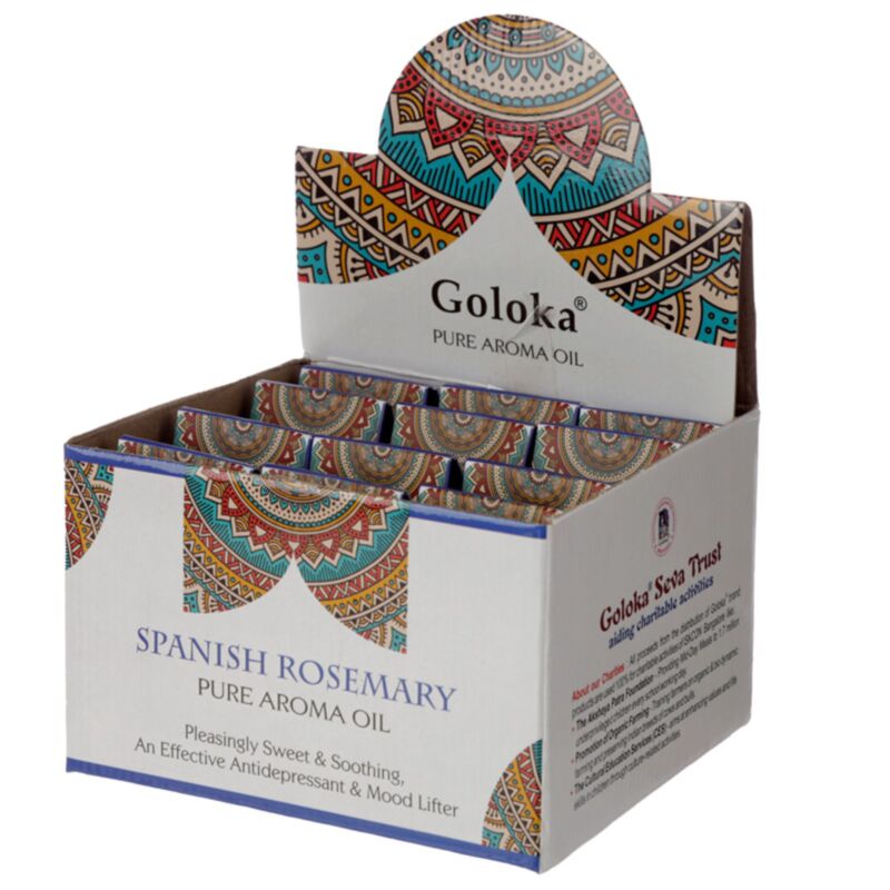 Spanischer Rosmarin 10 ml – Goloka-Duftöl