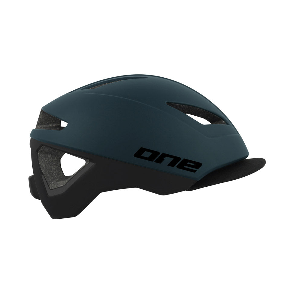 Ein Helm-Crossride S M (52-58) Benzinblau