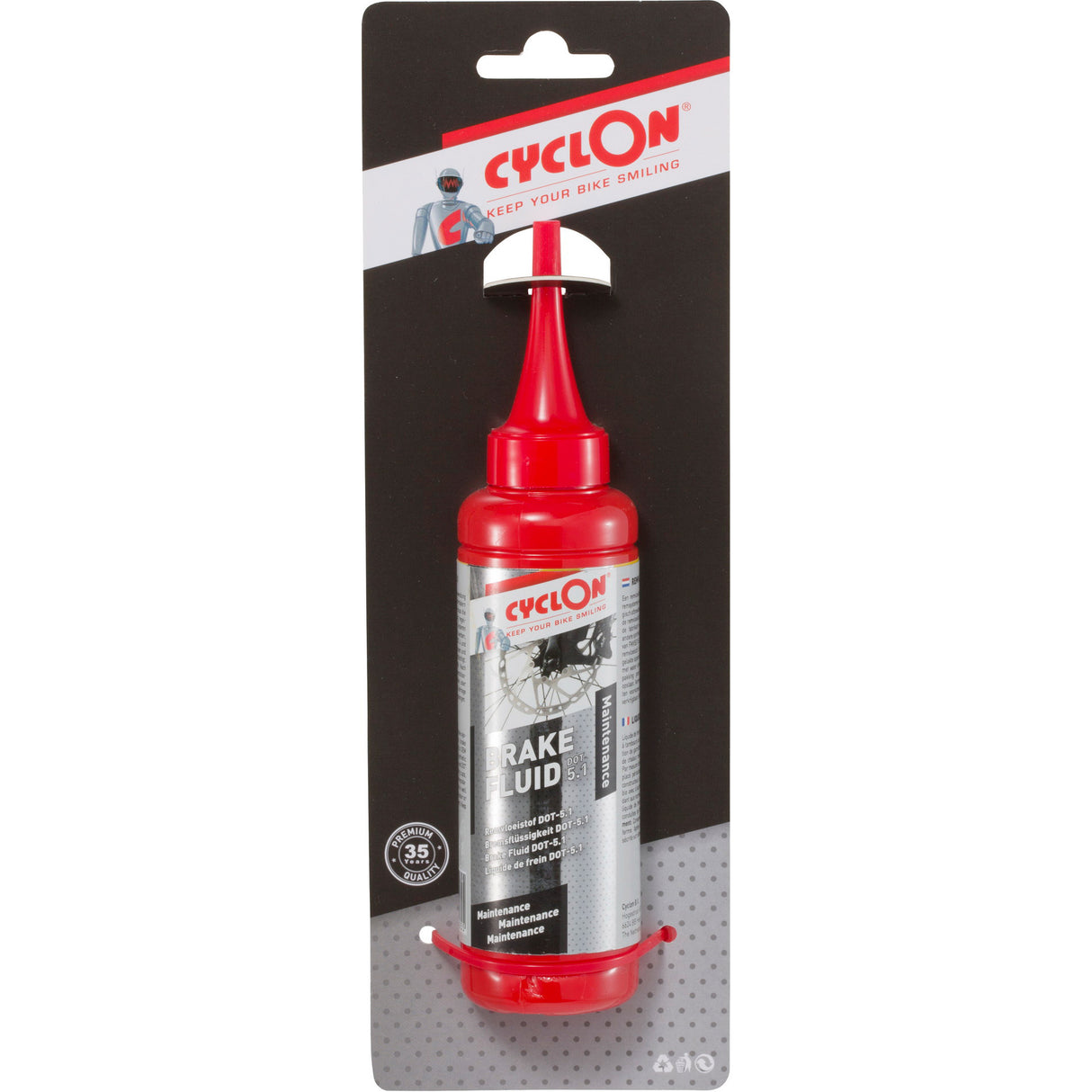 Cyclonbremsflüssigkeit DOT-5.1 125 ml (in Blasenverpackung)