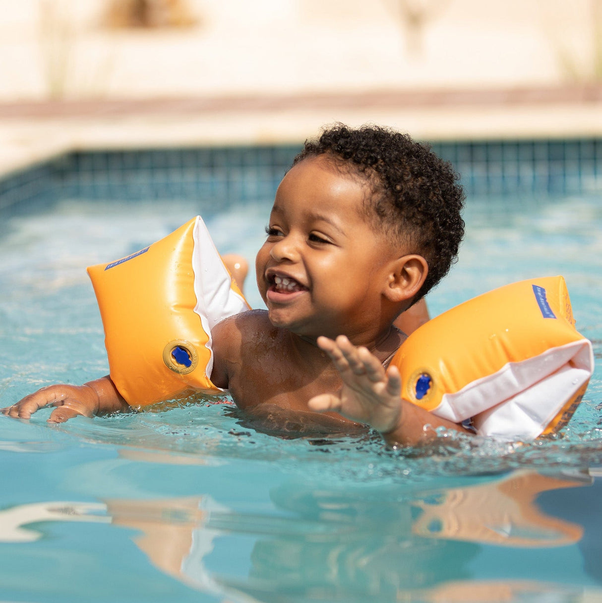 Reine Töne | Orange Schwimmarmbänder 0-2 Jahre