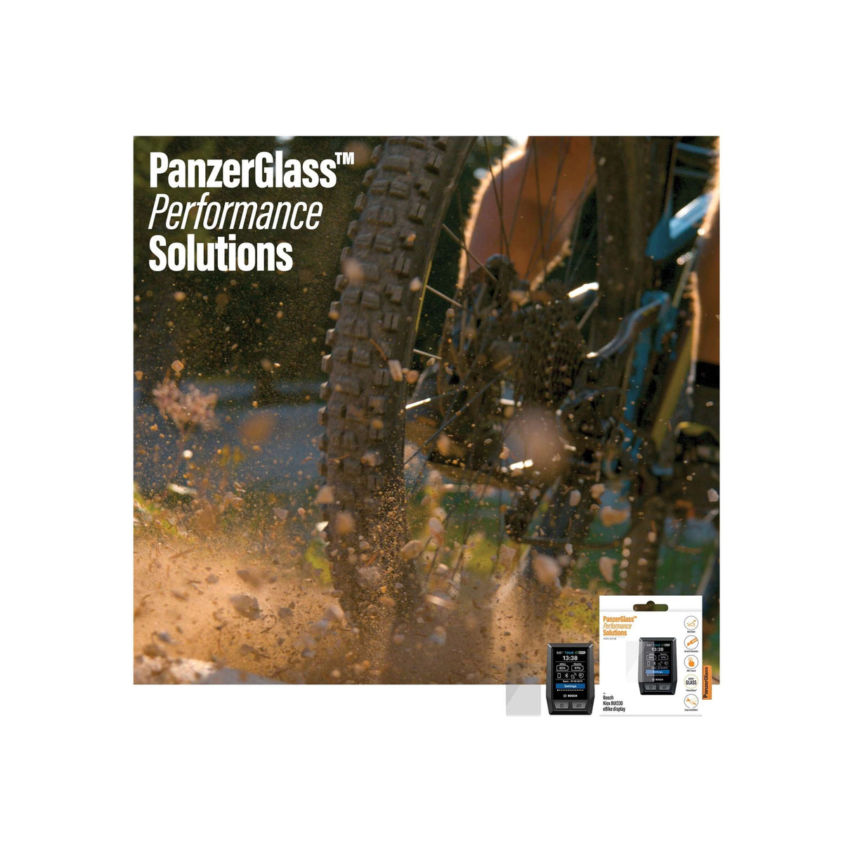Panzglass Bosch Kiox Bui330 Screen Protector ist anti -reflektiv