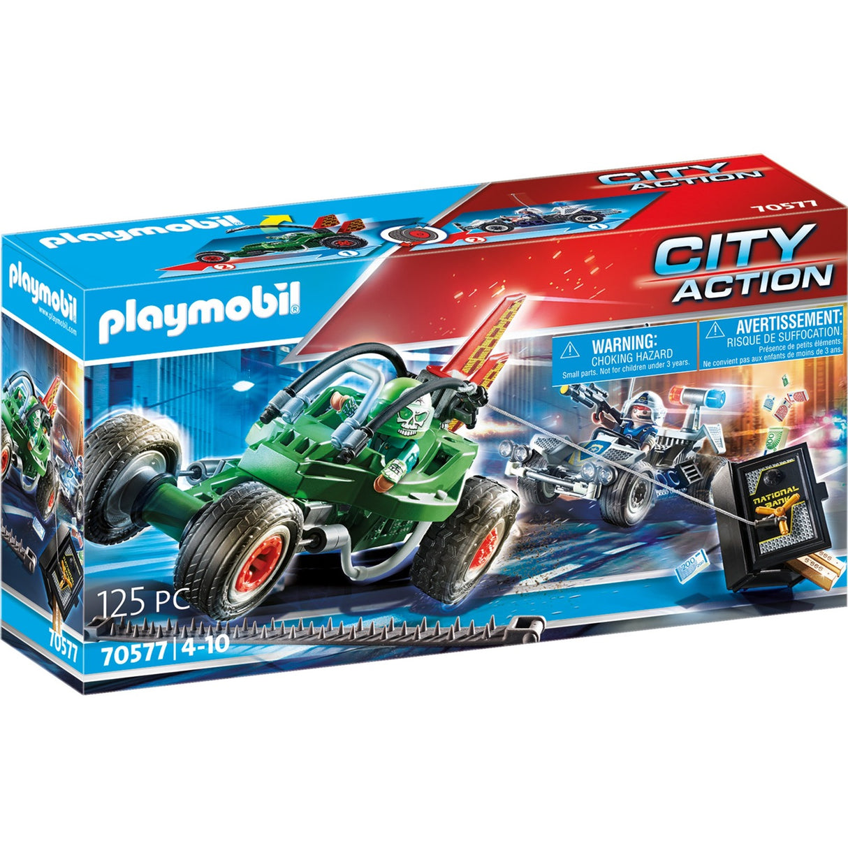 Playmobil City Action Politiekart Streben nach Kluisrover 70577