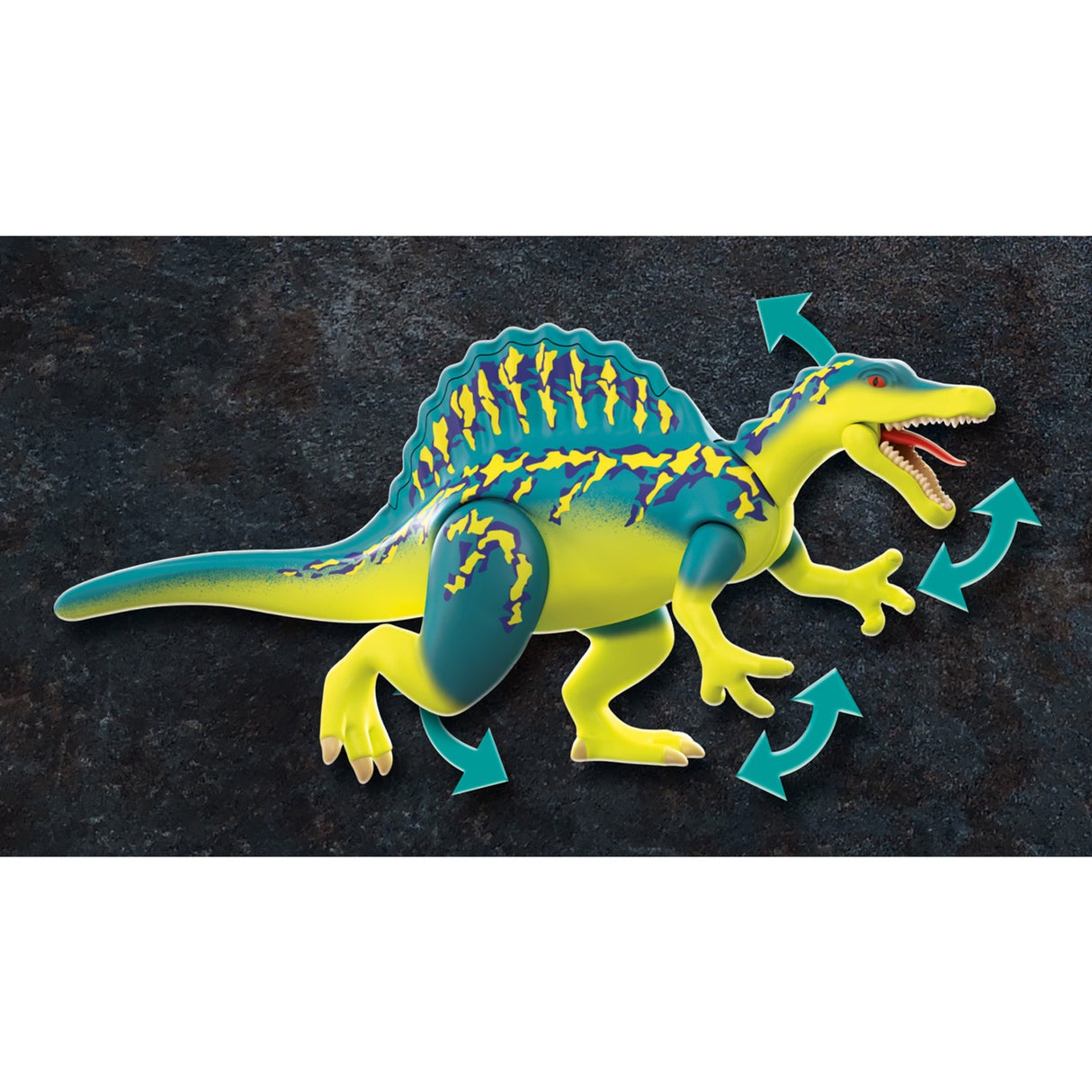 Playmobil Rise Spinosaurus: Doppelverteidigungsriss