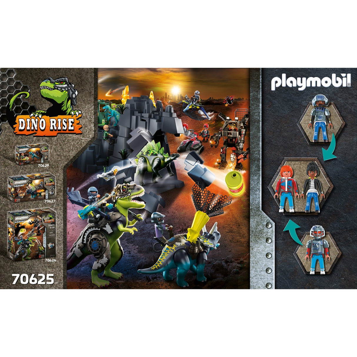 Playmobil Rise Spinosaurus: Doppelverteidigungsriss