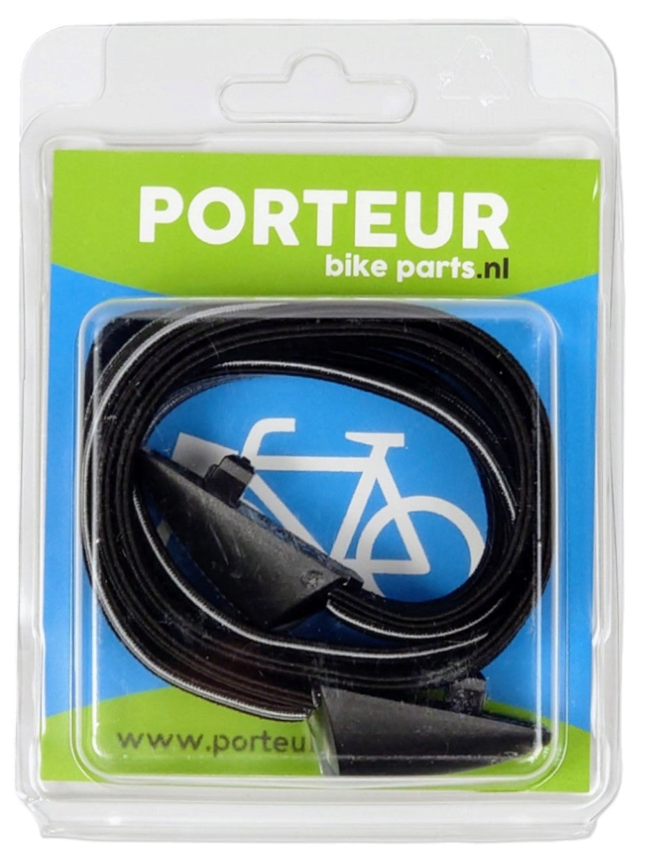 Portur Snelbinder 20 schwarz grau