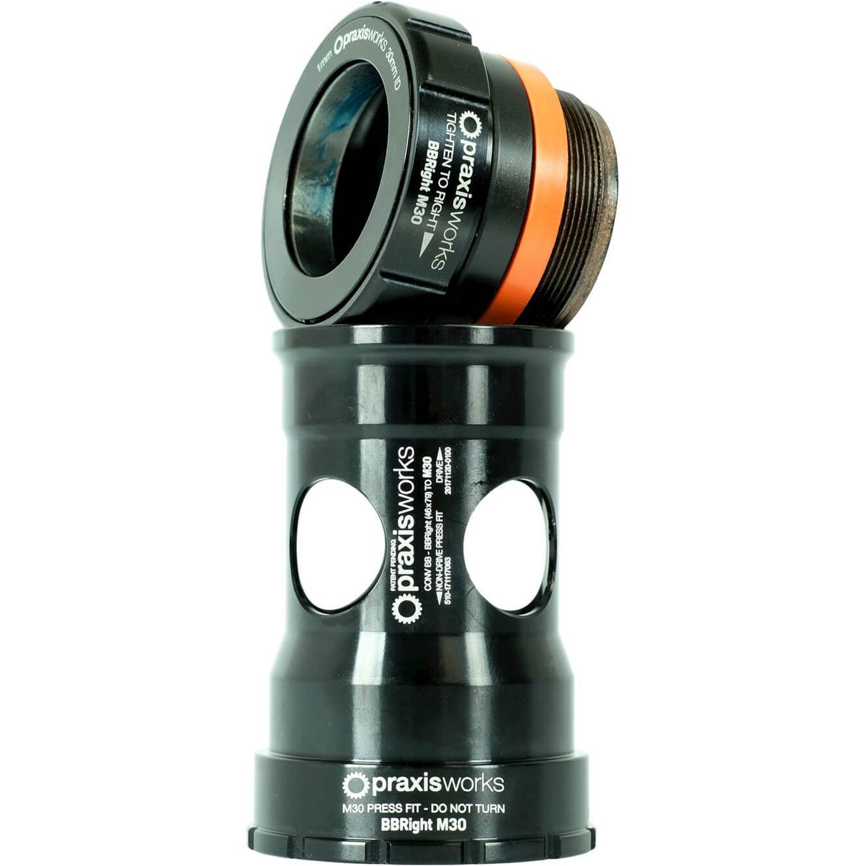 Praxis Tretlageradapter M30 Bright Road 79 mm