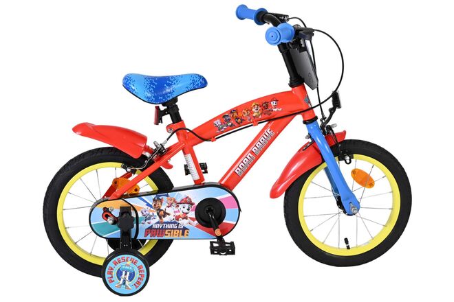 Paw Patrol Kinderfahrrad – Jungen – 14 Zoll – zwei Handbremsen