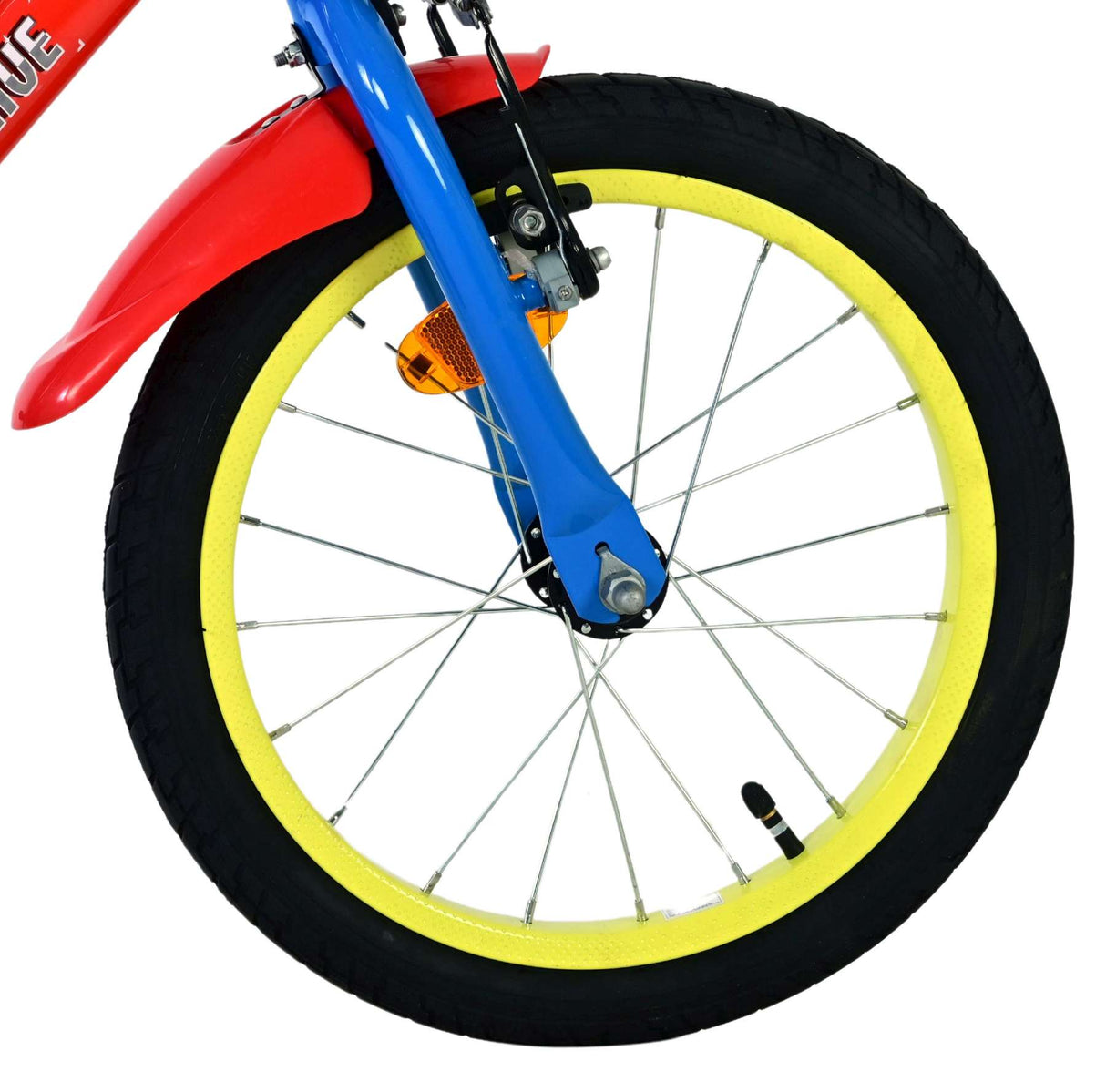 Paw Patrol Kinderfahrrad – Jungen – 16 Zoll – Rot – zwei Handbremsen