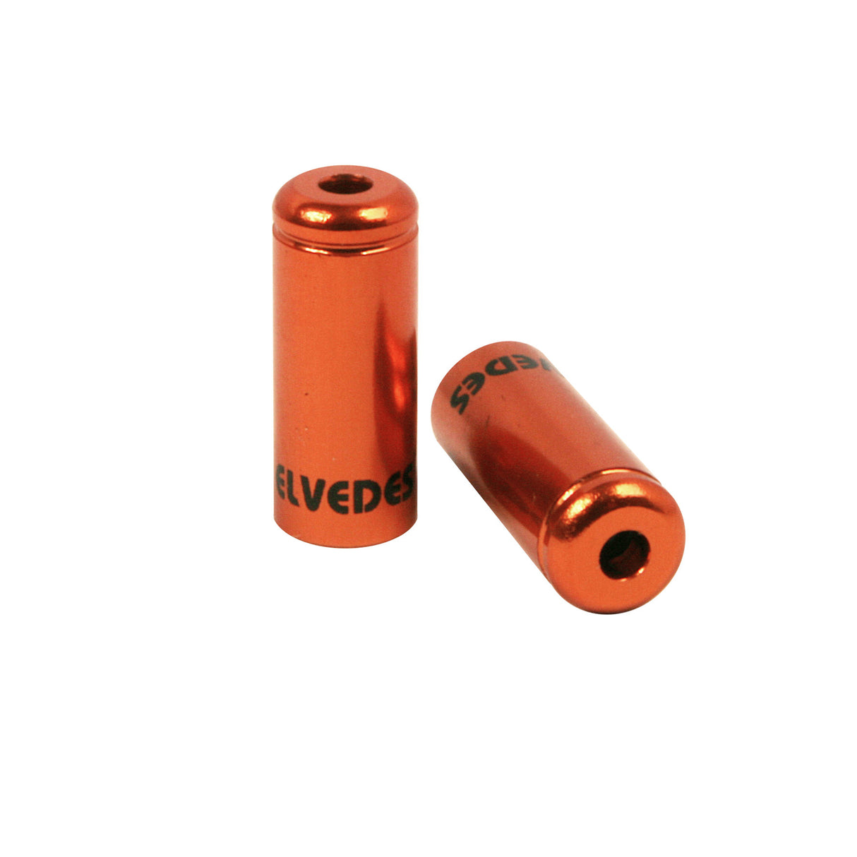 Elvedes Kabelkappe 5mm versiegeltes Alu Orange (50Stk)